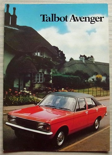 Talbot avenger gl saloon - talbot, ls