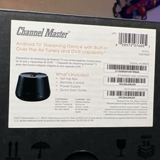 Channel Master CM-7600 Stream + Media Player and OTA DVR - Black