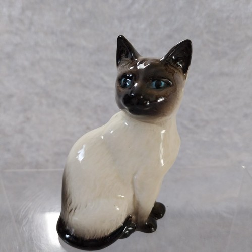 Vintage beswick siamese cat - beswick,