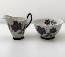 Royal Albert Masquerade RoseSugar Bowl & Milk Jug Set
