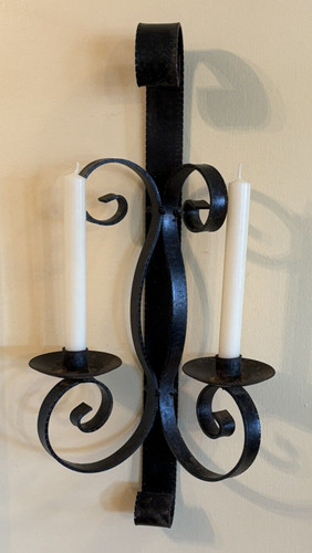 Vintage wrought iron wall - vintage,