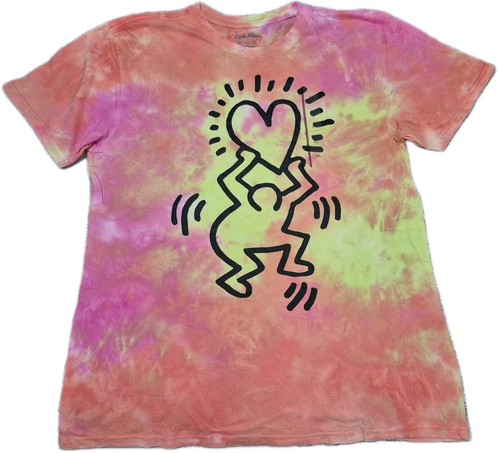 Womens keith haring tie dye - haring,
