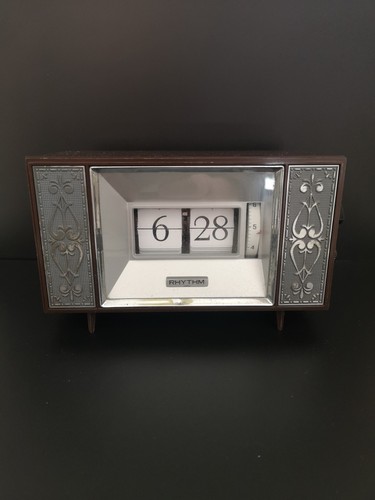Vintage flip clock - flip,