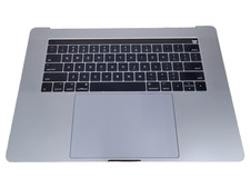 OEM MacBook Pro 15 2016 2017 A1707 Top Case + Touchpad + Keyboard Space Gray, B