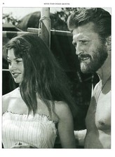 ? SIDNEY POITIER & SUZY KENDALL Promo Poster 8.5x11 – Hollywood Trade Ad