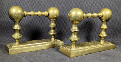 Pair heavy brass - pair,