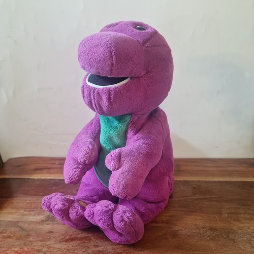 Vintage microsoft barney the - microsoft,