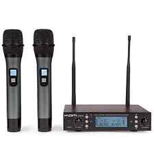 Kam KWM1940 Dual UHF Handheld Wireless Radio Microphone System