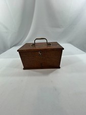 Antique Domestic Faradic Battery w/ Box & Electrodes Early Quack Medical