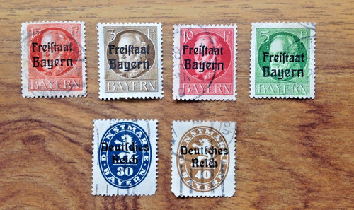 Bavaria germany dienstmarke - &,