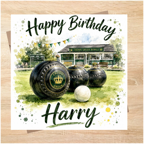 Crown green bowls themed - bowls,