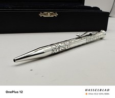 Yard-O-Led Perfecta Victorian Sterling Silver Ballpoint Pen NEW