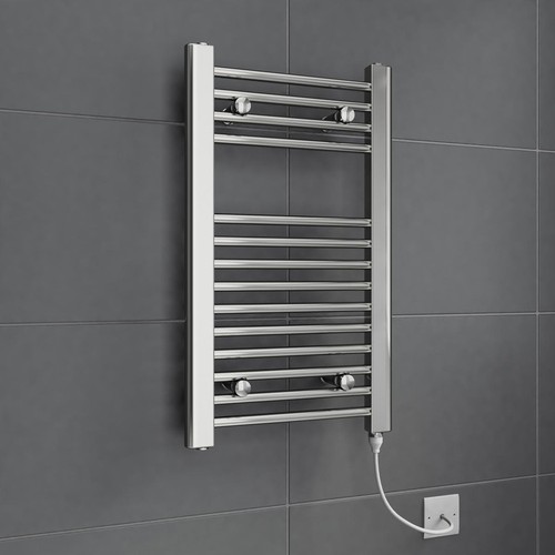 Electric flat chrome - flat, towel