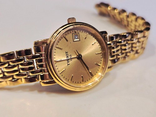 Tissot gold plated ladies - tissot, ladies's
