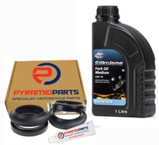 Fork Oil Seals Dust Seals & 1L