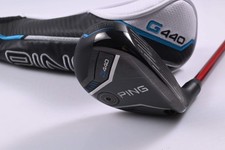 Ping G440 #3 Hybrid / 20 Degree / Stiff Flex Denali Red 80 Shaft