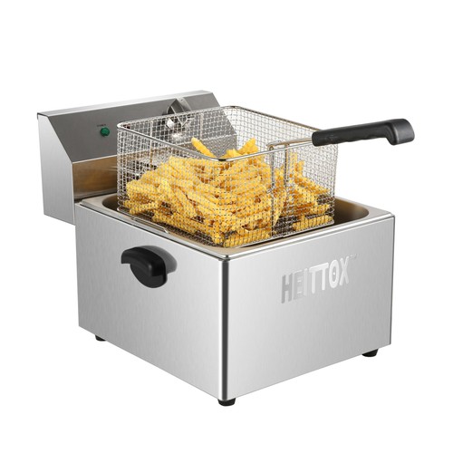 Electric fryer single tank - electric,