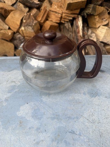 Vintage glass pyrex teapot - vintage,