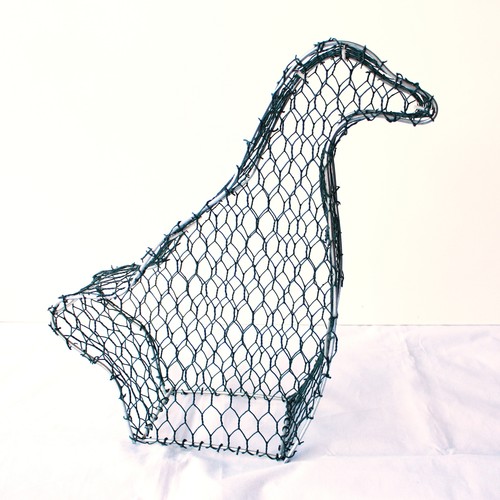 Topiary goose frame - topiary,