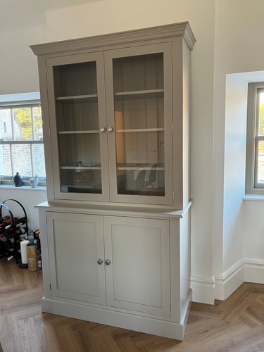 Painted dresser with doors - 4,