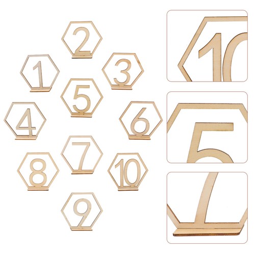 Pcs table numbers for - table,