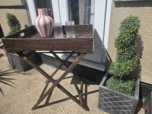 Vintage folding butler serving - folding,