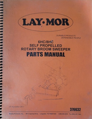 Laymor 6hc 8hc self propelled - laymor,