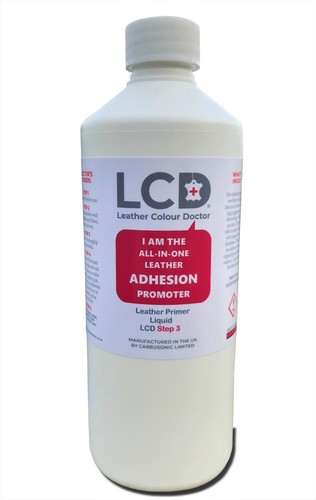 Leather dye adhesion promoter - leather,