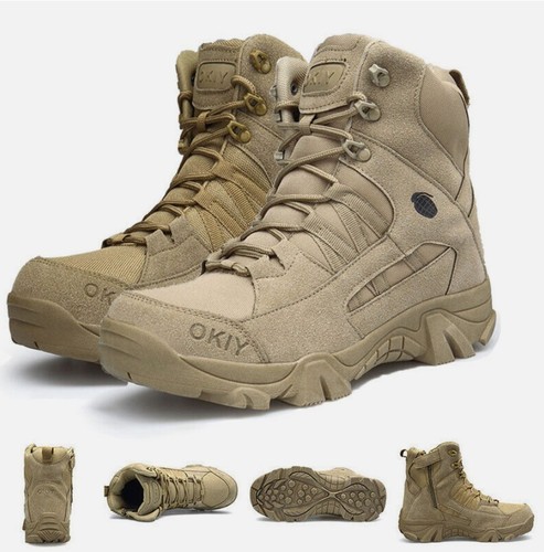 Boots side zip tactical men - side-zip,
