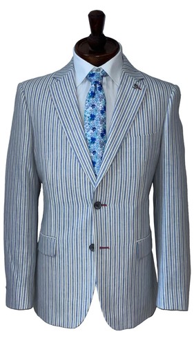 Blue boating blazer jacket - blue,