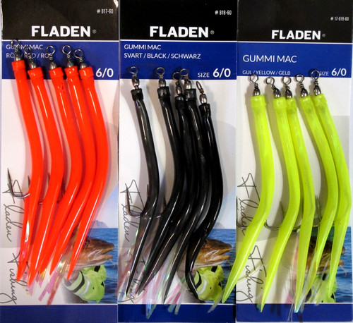 Fladen sand eels gummi mac - sand,