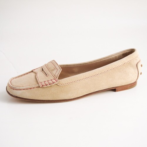 Tod penny loafers beige - tod's,