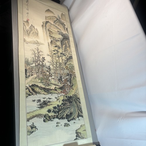 Vintage chinese watercolor - chinese,