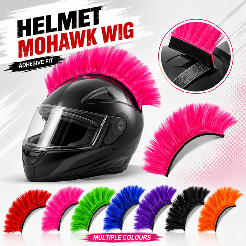 Motorcycle adhesive helmet - motorcycle,