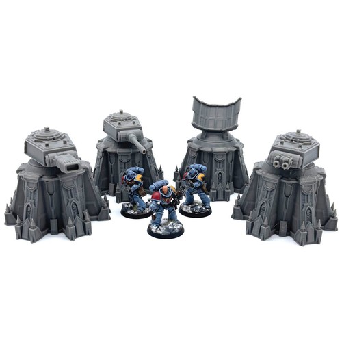 Turret tower 28mm - 28mm, miniature