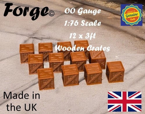 Wooden crates 3ft model - crates,