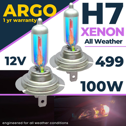 Headlight 499 bulbs xenon - h7,