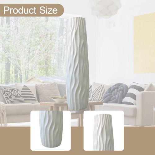 Grey floor standing - standing, vase