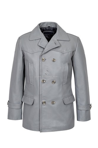 Men cowhide real leather - cowhide,