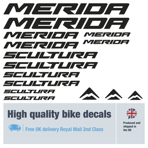 Merida scultura bike decals - scultura,