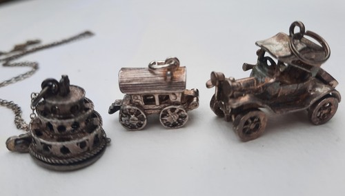 Sterling silver large charms - sterling,