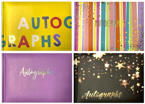 Autograph book celebrity - autograph,