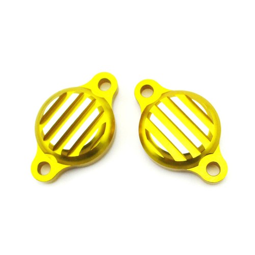 Gold tappet valve cover cap - gold,