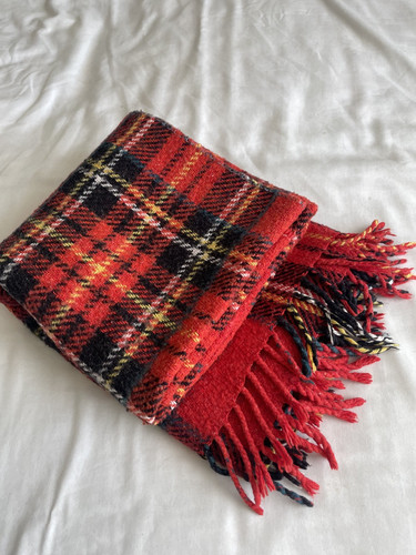 Vintage red check tartan plaid - check,