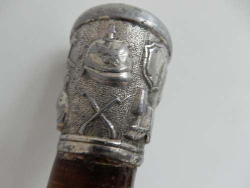 German officer walking cane - german,