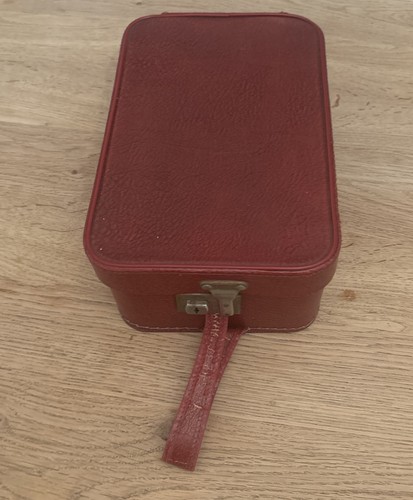 Vintage 50s red rectangle - 50s,