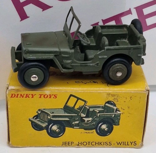 Vintage dinky toys - vintage, jeep