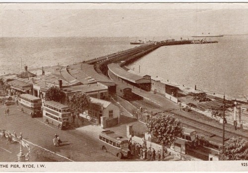 285 isle wight postcard - isle,