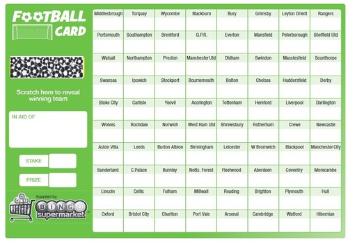 Football fundraising scratch - football,