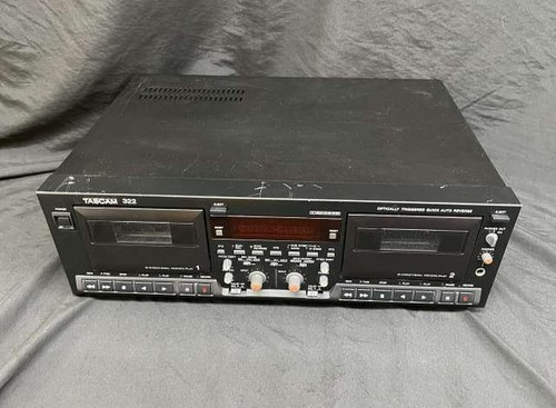 Tascam 322 double cassette - tascam,